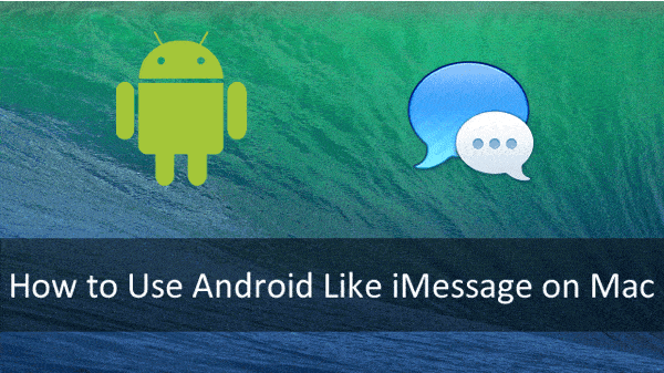 texting app for mac on android